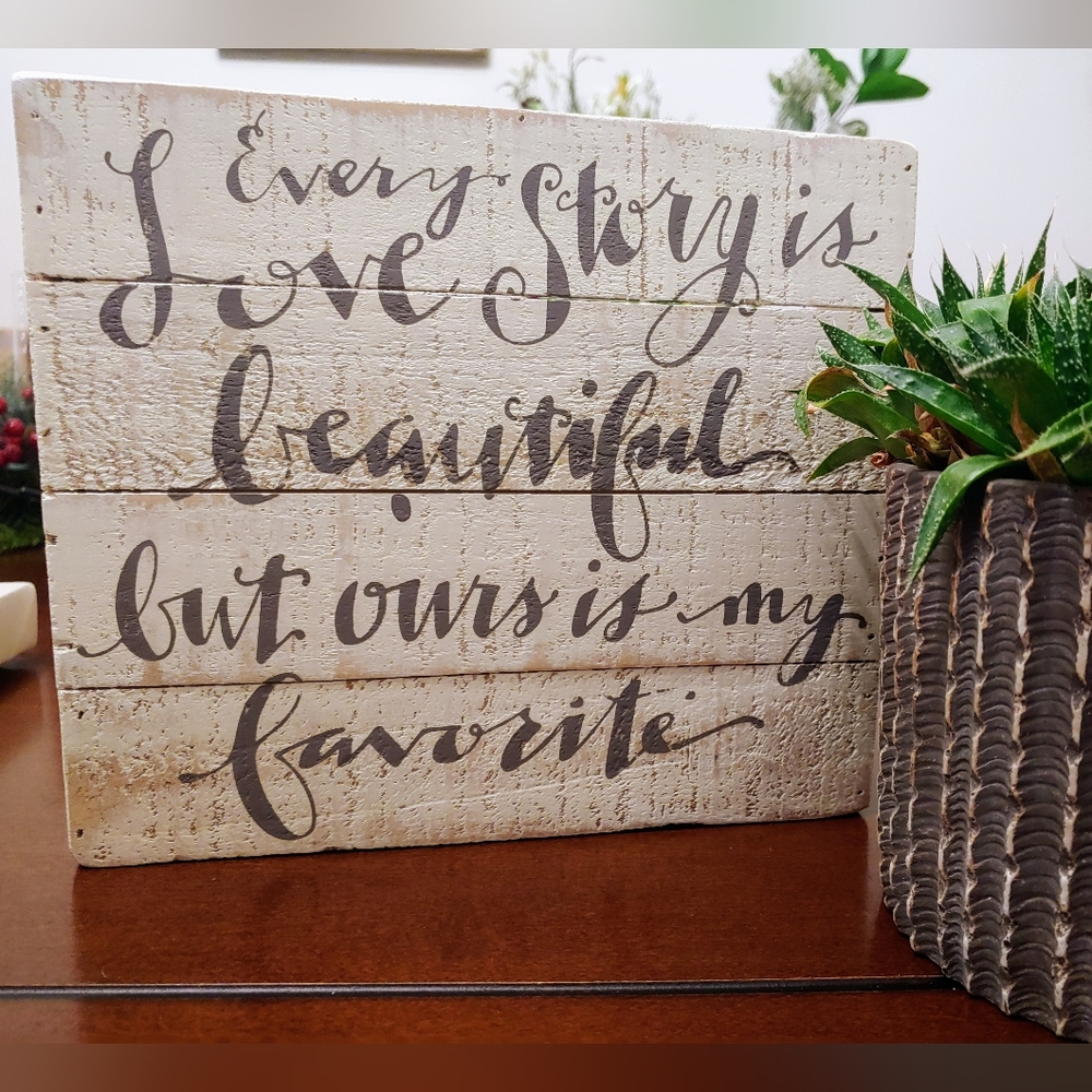 Home Decor Accent Sign
